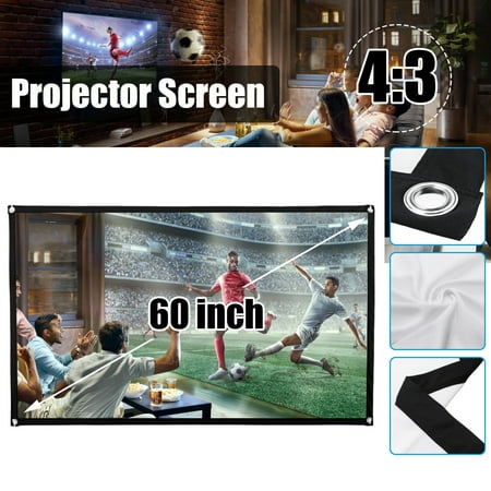 Indoor Outdoor Projector Screen 60