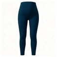 thumbnail image 4 of akafmk Maternity Clothes, Maternity Leggings Stretchy Yoga Pants Butt Lifting High Waist Soft Pregnancy Pants for Workout Gym Sports, Size M, 4 of 5