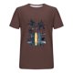 thumbnail image 4 of Camisas de Manga Larga para Hombres Imprimir Casual Cuello Redondo Blusa de Manga Corta, Camisas de Lino para Hombres, 4 of 8