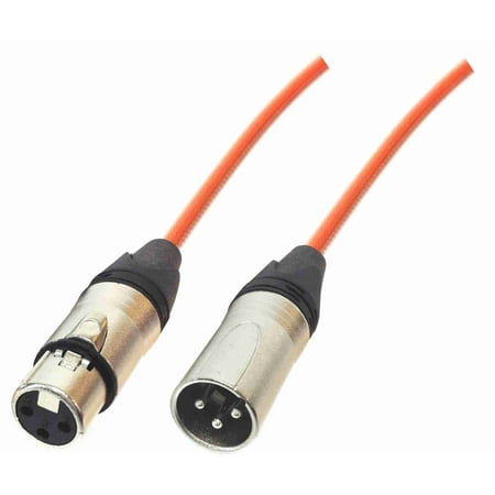 AMERICAN RECORDER Quad XLR Microphone Cable with Tough Nylon Sleeve