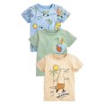 thumbnail image 1 of Camiseta de manga corta para niños, camiseta informal de algodón con cuello redondo y gráfico, camiseta de verano para niños de algodón con dibujos animados, 1 of 5