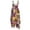 a-Yellow44, variant on Womens Floral Print Overalls Tie Shoulder Straps Loose Fit Jumpsuit With Vintage Flower Patterns Casual Boho Style Trousers For Summer Daily Wear Navy L
