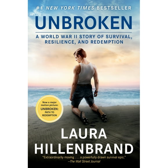 Unbroken (Movie Tie-In Edition): A World War II Story of Survival, Resilience, and Redemption (Pre-Owned Paperback 9780812987119) by Laura Hillenbrand