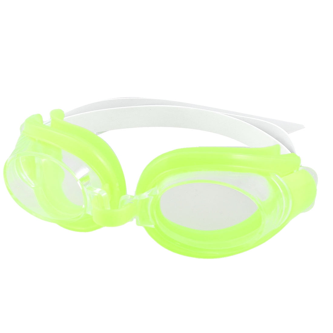 Unique Bargains Unique Bargains Adjustable Strap Clear Lens Eyeglasses Swim Goggles w Earplugs For Kids by
