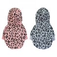 thumbnail image 5 of CUTELOVE Thicken Pet Dog Clothes Winter Warm Dog Pet Clothing Hoodies Puppy Leopard Pattern Fleece Coat Jacket for Small Medium Dogs, 5 of 6