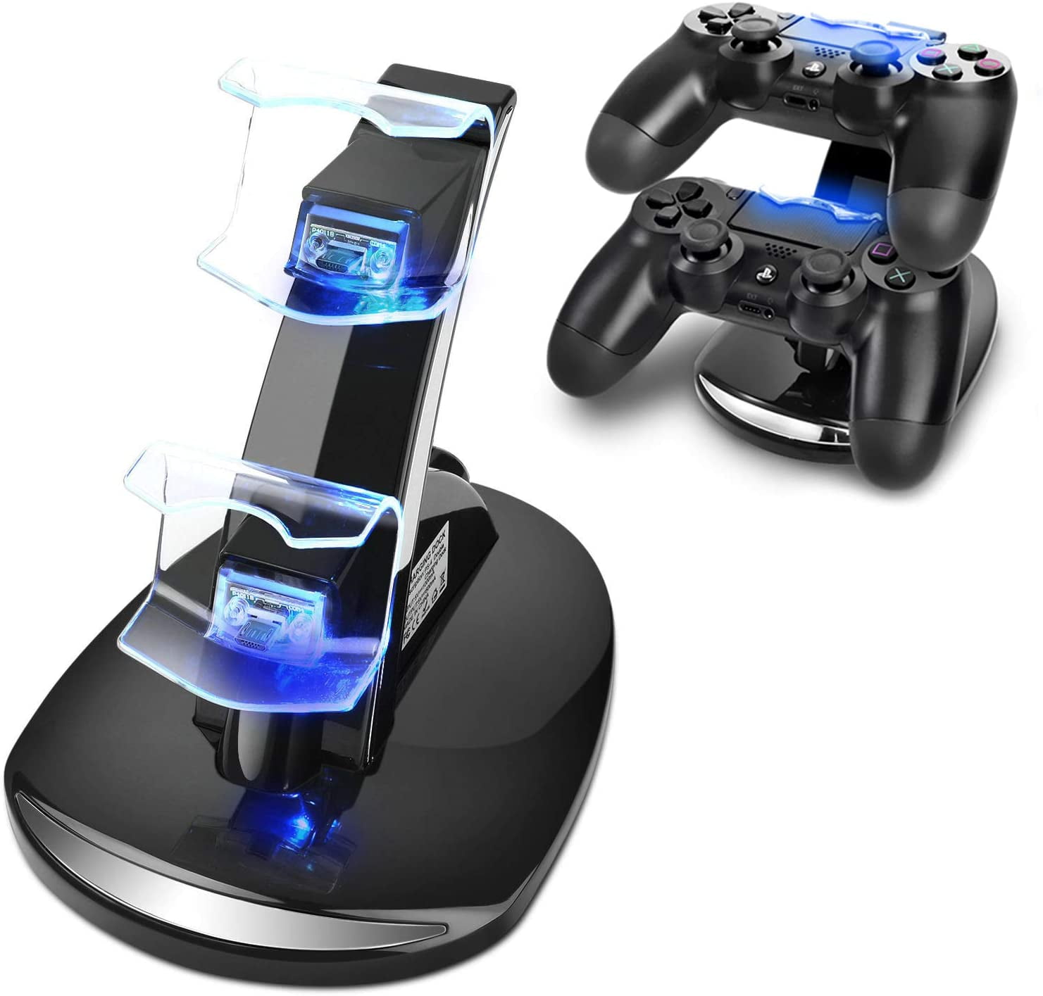 Visland PS4 Controller Charger, Megadream Playstation 4 Charging Station for Sony PS4 / PS4 Pro