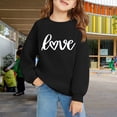 thumbnail image 6 of Youth Girls Half Zip Sweatshirt - Fleece Quarter Zip Pullover with Thumb Hole for Casual Active School Wear, 6 of 7
