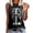Black, variant on Trendfront Womens Tank Top Skeleton Rib Cage Graphic Print Sleeveless Summer Crew Neck Fashion T Loose Fit Goth Clothes Tops