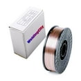 thumbnail image 2 of WeldingCity 2 Rolls of ER70S-6 ER70S6 Mild Steel MIG Welding Wire 10-Lb Spool 0.030 (0.8mm), 2 of 3