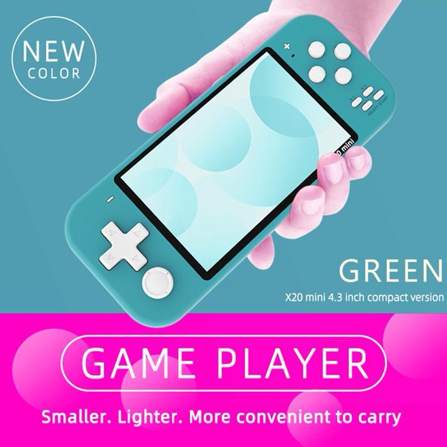 X20mini Consola de videojuegos retro con pantalla de 43 pulgadas Reproductores de juegos clásicos portátiles JShteea El nuevo
