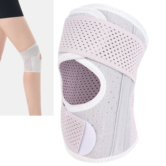 Rodillera Elástica Para Rótula, Cómoda Y Ergonómica, Reforzada, Para Rótula, Fácil De Usar, Ajustable, Duradera Para Senderismo Y Montañismo