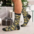 thumbnail image 7 of Rocae Excavator At Work for Adult Socks Casual Athletic Stretchy Loose Socks for Women Men Non-Slip Middle Tube Socks, 7 of 7