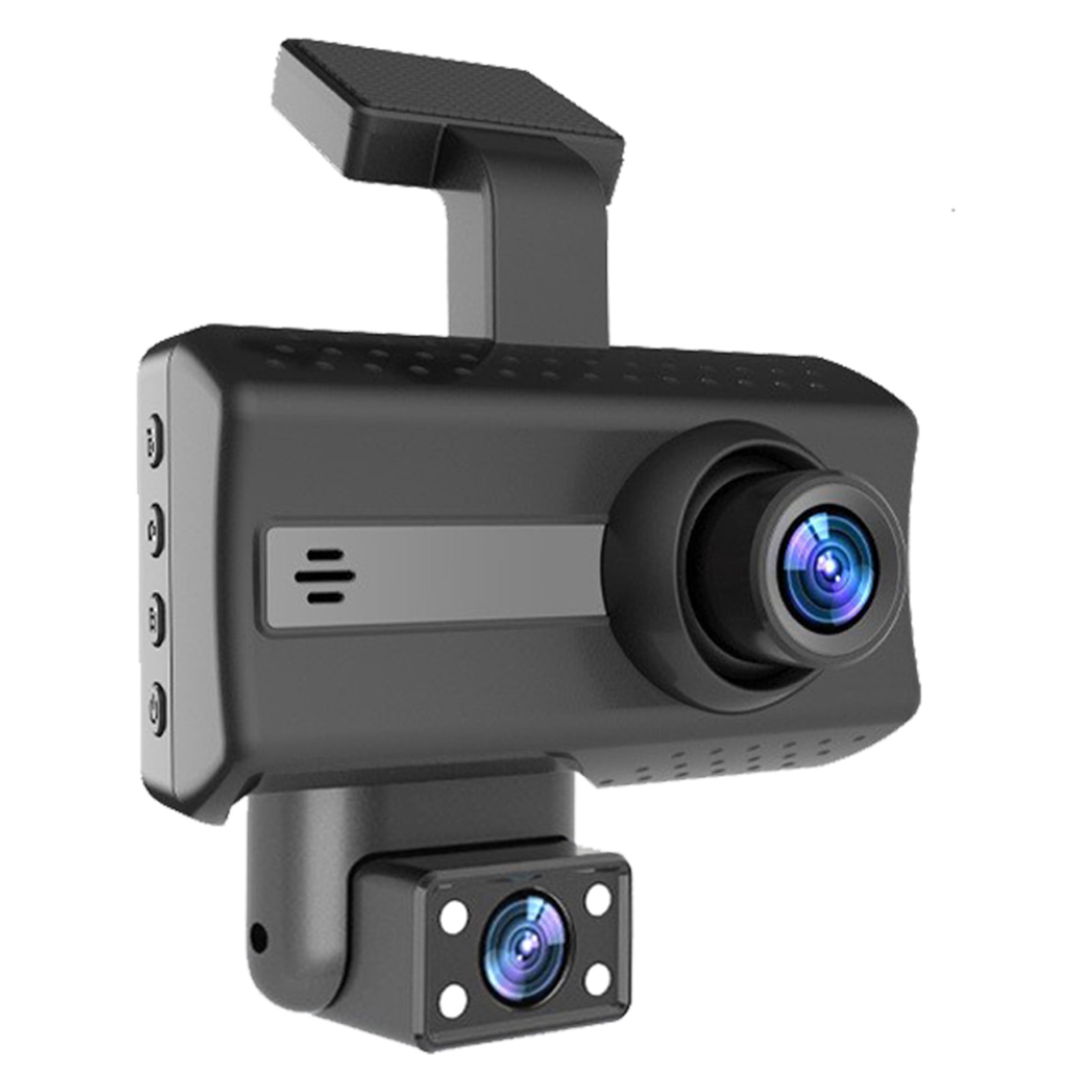 Dash Cam, 1080P Car Camera Front and Rear, 170° Wide Angle Driving Recorder  for Cars Optional GPS