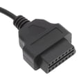 thumbnail image 3 of PEACNNG OBD1 to OBD2 OBDII Diagnostic Scanner Adapter Cable  40cm 15.7in Long  7-Pin to 16-Pin Connector  Compatible with Ford Vehicles for Easy Diagnosis and Troubleshooting, 3 of 9