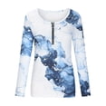 thumbnail image 4 of Puntoco - Camiseta de manga larga con cuello en V y estampado de moda de verano para mujer Puntoco Puntoco-1708, 4 of 6