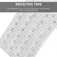 thumbnail image 4 of Car Safety Reflective Glow In The Dark Warning Tape Reflective Strip(Silver), 4 of 6