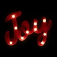 thumbnail image 3 of Northlight Lighted "Joy" Christmas Decoration - 11.25", 3 of 8