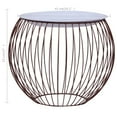 thumbnail image 4 of vidaXL Table Basse Or Ø 41 cm, 4 of 4