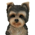 thumbnail image 6 of Adorable Lifelike Pet Pal Sitting Yorkie Terrier Puppy Home Decor Figurine, 6 of 9
