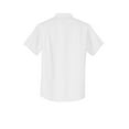 thumbnail image 6 of Port Authority S659 Short Sleeve SuperPro Oxford Shirt, White, M, 6 of 6
