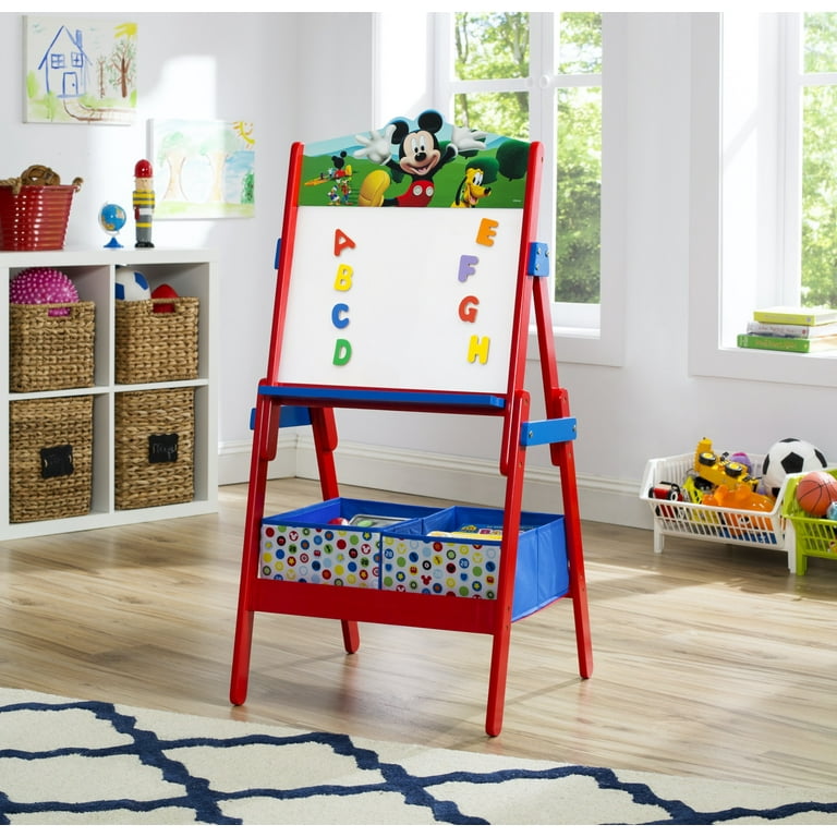 Disney Mickey Mouse Activity Easel with Storage by Delta Children