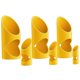 thumbnail image 3 of 6 Piezas Cortador de Tubo Espuma Herramienta de Corte para Aislamiento Accesorios Precisión Material Pp Adecuado para Hogar Industria Comerc Amarillo, 3 of 9