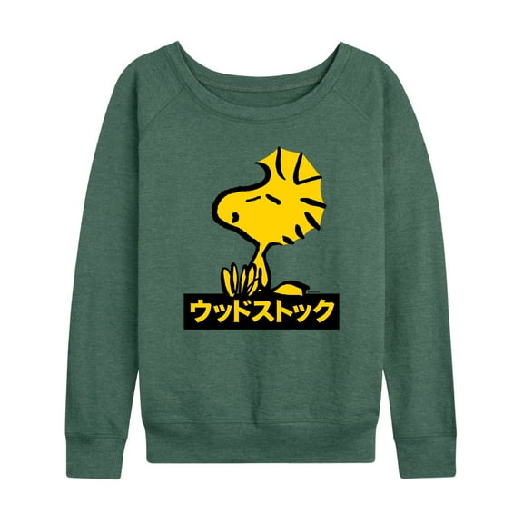 Peanuts - Woodstock - Women's Lightweight French Terry Long Sleeve Shirt
