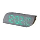 thumbnail image 3 of Reloj despertador LED de escritorio Perfecl brillo ajustable portátil para oficina 20,9 cm x 6,8 cm x 2,8 cm, 3 of 8