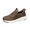BROWN, variant on Bruno Marc Men's Hands-Free Slip-On Sneakers, Breathable Knit Casual Loafers, Lightweight Comfortable Walking Shoes