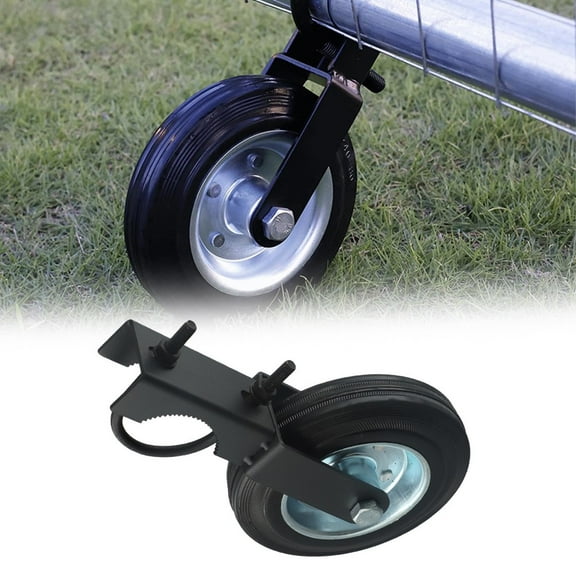 AFQH Heavy Duty Farm Gate Casters Outdoor Door Frame Auxiliary Wheels Metal Fence