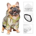 thumbnail image 5 of Yiaed Frogs Print Dog Hoodie Security Pet Dog Costume Pets Dog Hoodie Sweatshirt with Pocket for Small Dogs-XX-Large, 5 of 5