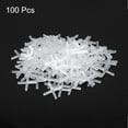thumbnail image 3 of Uxcell 100pcs Espaciadores de Azulejos 2mm de Plástico Duro Cruce Nivelador de Azulejos Clips de Espaciado para Instalación Cerámica, 3 of 7