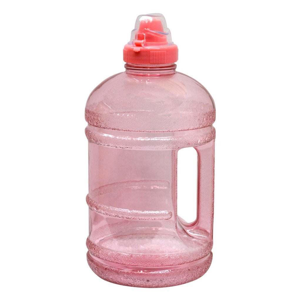BPA FREE Plastic Water Bottle w/ 48mm Twist Cap Clear 1/2 Gallon 64 oz. 