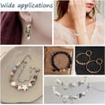thumbnail image 5 of 90Pcs 3 Styles Brass Spacer Beads Star Silver 5~8x3mm Hole: 1.2~1.8mm 30pcs/style, 5 of 5