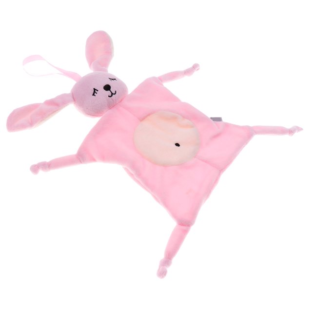 Lovey Baby - Manta de Felpa de Animales de Peluche para Niños, Niñas, Niños, Manta de Seguridad Estilo 1-Bunny Sunnimix Manta de seguridad para niños
