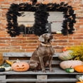 thumbnail image 6 of Morttic 2 Pcs Fall Maple Leaf Garland Hanging Black Fall Leaves Vine Artificial Autumn Garland Halloween Thanksgiving Decor for Home (Black), 6 of 7