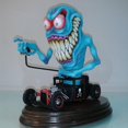 thumbnail image 2 of Halloween Résine Monstre Statue Effrayant Grande Bouche Monstre Simulation Monstre Figurines pour la Décoration de Bureau, 2 of 6