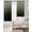 Green, variant on Dark Red Black Ombre Blackout Curtains for Bedroom, Thermal Insulated Drapes, Modern Abstract Art Striped Gradient Black Out Curtains 63 Inch Long Room Darkening Kitchen Curtains 42"x63" 2 Panels