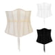 thumbnail image 5 of Women Sexy See-Through Mesh Underbust Corset Top Crisscross Lace-Up Bandage Bustier Slimming Waist Belt Cincher Body Shaper, 5 of 5