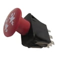 thumbnail image 2 of Replacement Lawn Mower Switch For 582107602 539101768 582107601 Models Red, 2 of 6