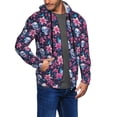 thumbnail image 3 of Zip Up Hoodies for Men - funny Skull daisy flower Long Sleeve Comfrt Men'S Fashion Hoodies & Sweatshirts, Jackets for Men Hoodies Pullover Clothing Clothes with Pouch, 3 of 5