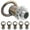 As Shown 2, variant on 6pcs Ceiling Hook Eye Bolt Hook Fastener Light Fixture Hanging Hook Ring Screw