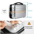 thumbnail image 3 of facefd Portable Handheld Storage Bag Handbag Carry Case for FIMI X8 SE Parts Silver, 3 of 9