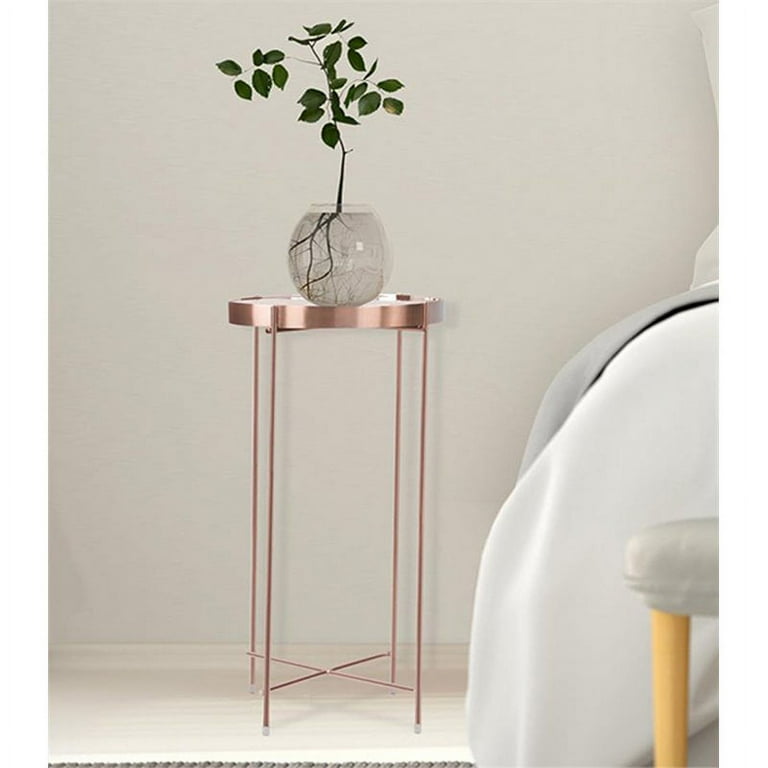 Atlantic ritz gold side table tall deals