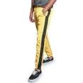thumbnail image 5 of G-Style USA Men's Striped Athletic Jogging Windbreaker Track Pants TR573 - Gold - X-Large, 5 of 6