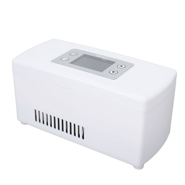 Glacière Réfrigérée pour Insuline, Glacière pour Insuline Peinte à l'Intérieur Grand Écran pour Bureau