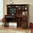 thumbnail image 3 of Sauder Palladia Computer Desk With Hutch, Select Cherry Finish, 3 of 12