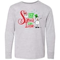 thumbnail image 3 of Inktastic Dear Santa I Can Explain Cute Snowman and Snowflakes Long Sleeve Youth T-Shirt, 3 of 5