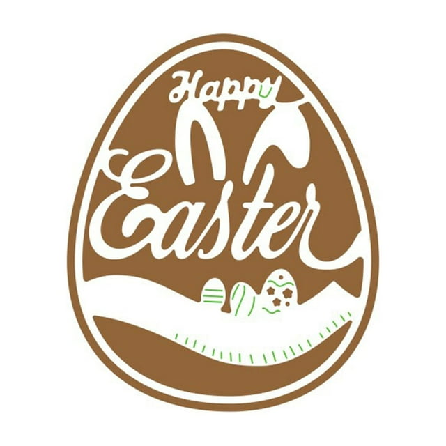 Less Than 5 Office&Craft&Stationery Bunny Card Rabbit Template Making for Cutting Stencil Eggs DIY Easter Metal Dies Home DIY