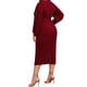 thumbnail image 2 of Vestido Dama Mujer Sexi Elegante C/cinturón Talla Extra Plus DaraBaby  Vest053, 2 of 4